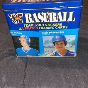 1987 baseball card collection fleer
